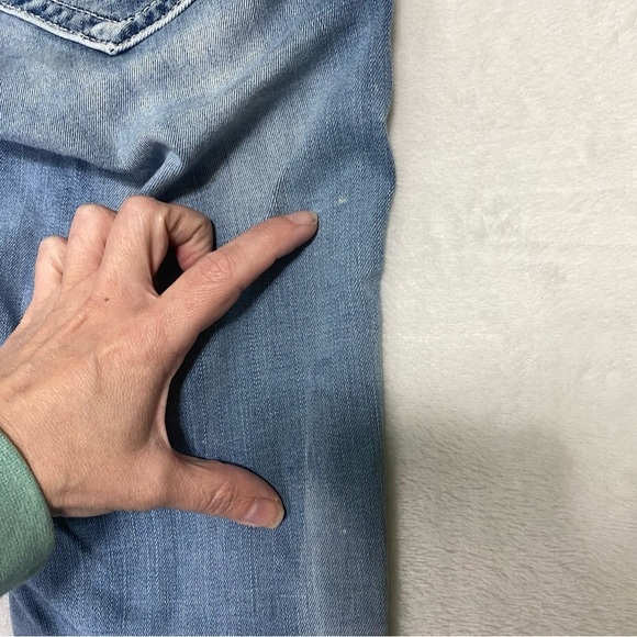 Rock Revival Women’s Vivian Cuffed Skinny Blue Jeans Size 27 - Picture 14 of 16